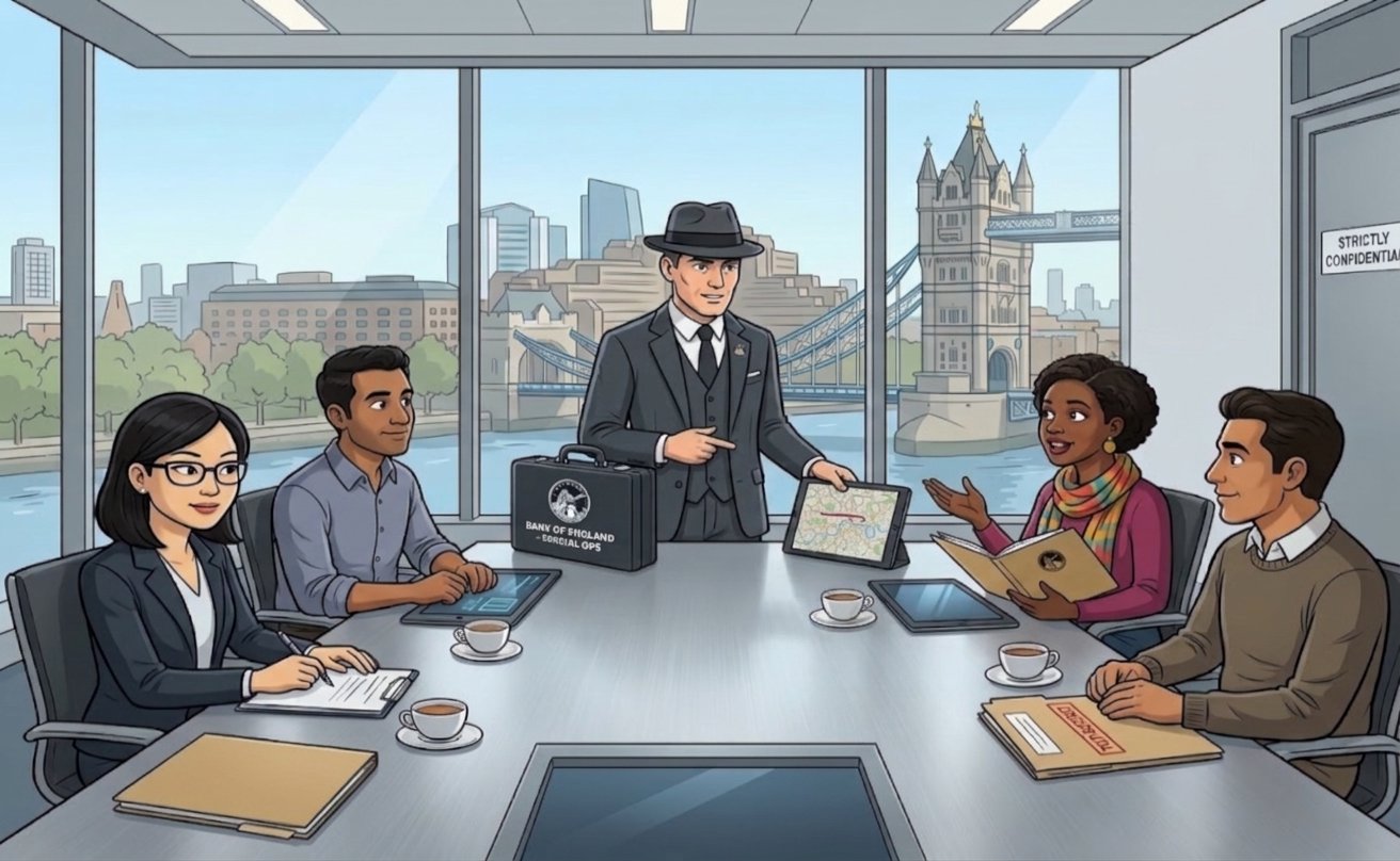 A briefing with an agent (of the Bank of England)