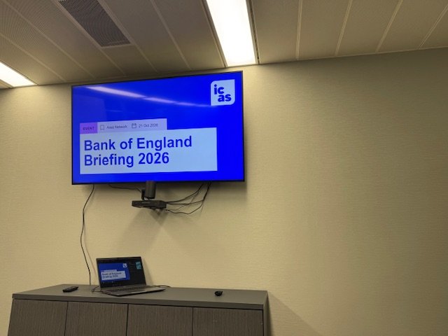 A briefing with an agent (of the Bank of England)